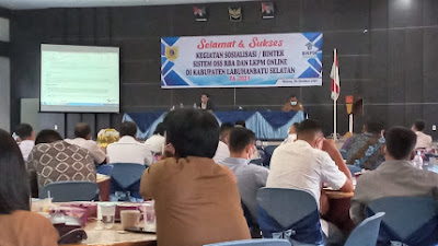 DPMPTSP Kabupaten Labuhanbatu Selatan Gelar Bimtek OSS - RBA Dan LKPM Online.