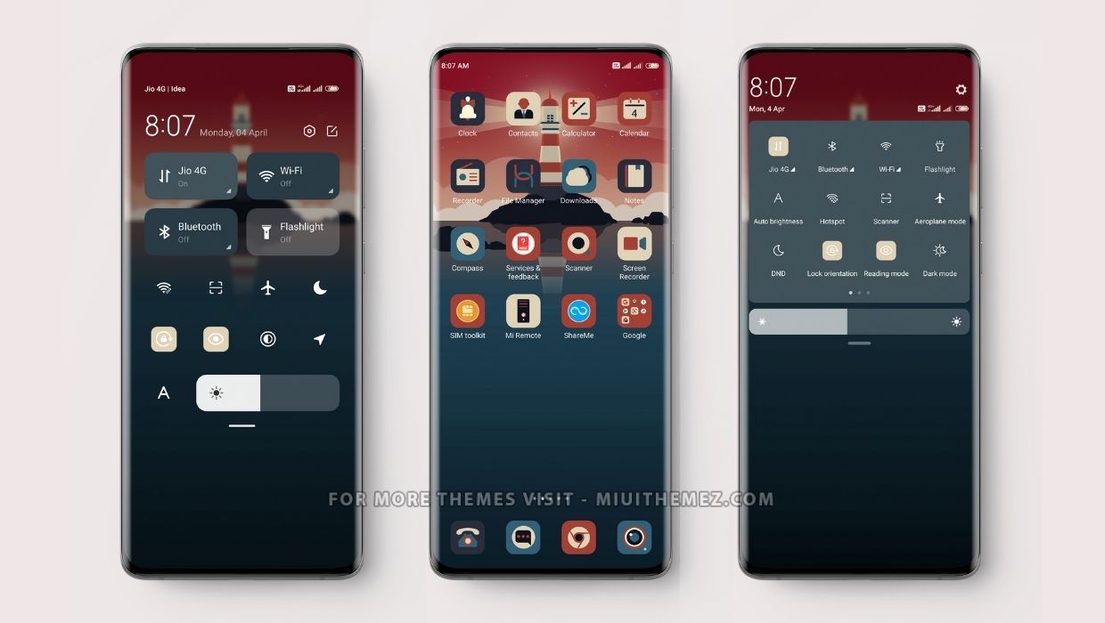 Retro Lighthouse MIUI Theme