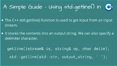 getline() c++ - www.merakitpc.com