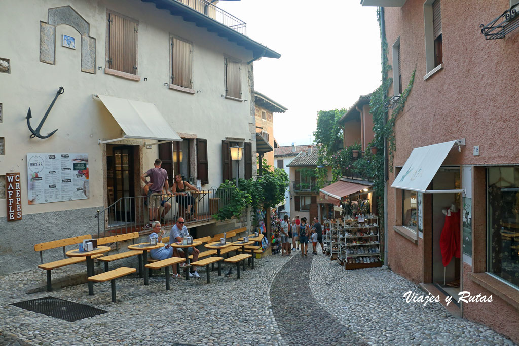 Casco histórico de Malcesine, Italia