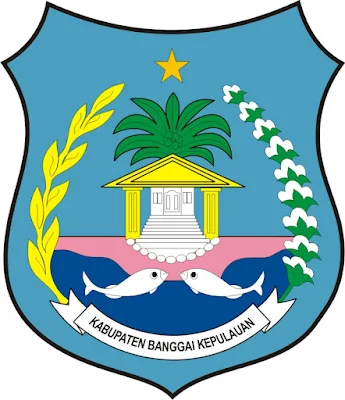 Logo / Lambang Kabupaten Banggai Kepulauan - Latar (Background) Putih & Transparent (PNG)