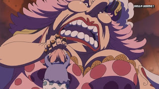 ワンピースアニメ WCI編 861話 | ONE PIECE ホールケーキアイランド編