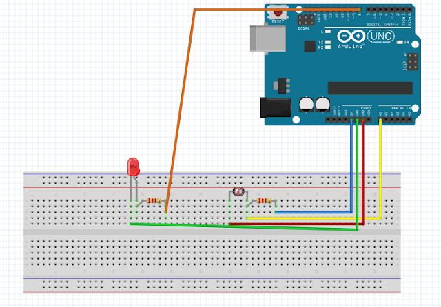 Day and Night Application With Using LDR on Mblock