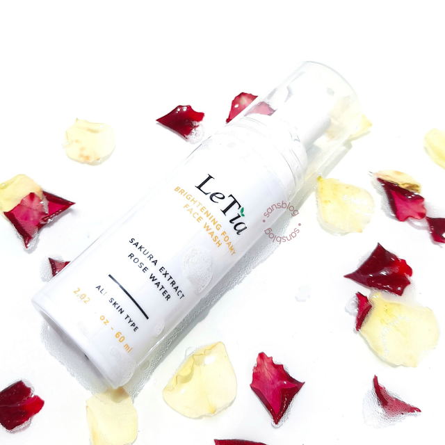 Letia Brightening Foamy Face Wash