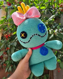 PATRON GRATIS SCRUMP | LILO Y STITCH AMIGURUMI 49714