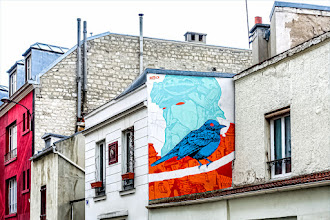 Sunday Street Art : Retro - rue du Retrait - Paris 20