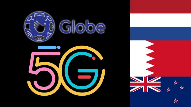 Globe now has 5G roaming in the Netherlands, Bahrain, and New Zealand