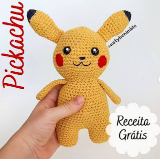 PATRON GRATIS PIKACHU | POKEMON AMIGURUMI 47736