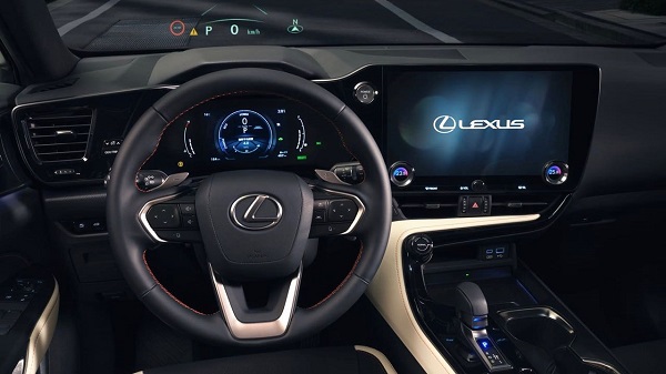 Interior Lexus NX 350h Luxury
