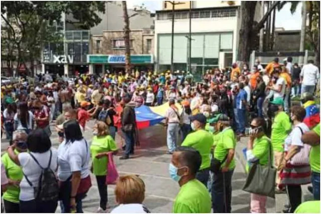 Mega-Marcha convocada por Guaidó