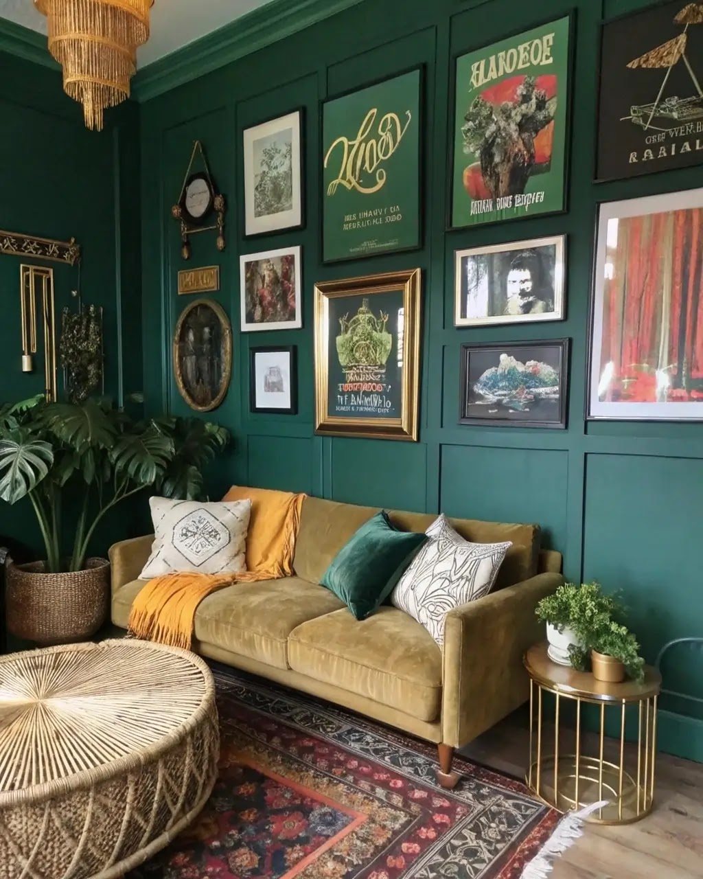 10. Upcycled Frame Gallery Wall