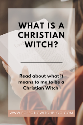 A Christian Witch is someone who keeps their faith within the Christian religion and practices witchcraft.