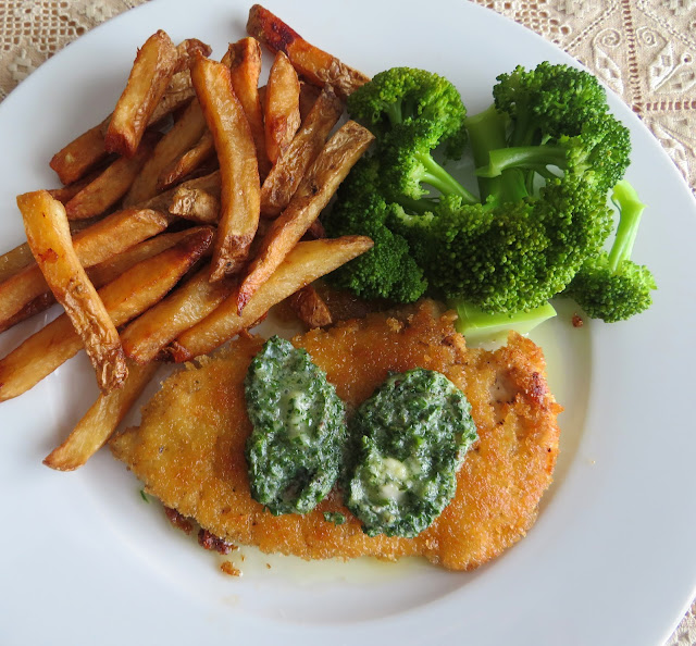 Chicken Escalopes with Kiev Butter