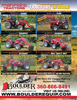 Boulder Equipment's 25th Anniversary! Mahindra Tractors Sale!!