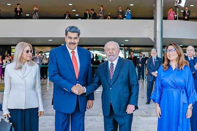 Lula recebe Maduro ditador e perseguidor de jornalista