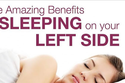 Learn the benefits of sleeping on the left