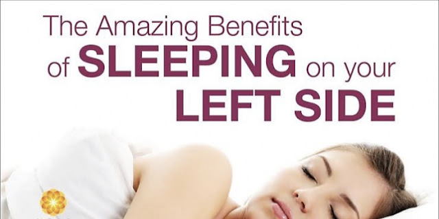 Benefits of sleeping on the left