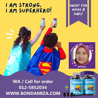 TESTIMONI HERO KIDDO SHAKLEE - MEMANG PILIHAN TERBAIK KELUARGA!