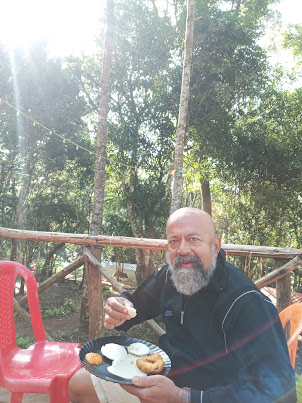 Breakfast at " Tribals Path " jungle resort in Suryanelli.