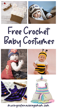 Free Crochet Baby Halloween Costumes