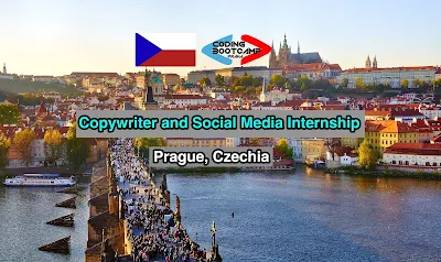 Copywriter and Social Media Internship in Prague, Czechia ( Funded)