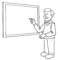 Teacher coloring Pages