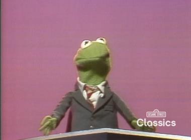 Original Sesame Street Characters Kermit the Frog