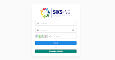 Update Aplikasi dan Data Base Aplikasi SIKS-NG Offline siks.kemensos.go.id/login