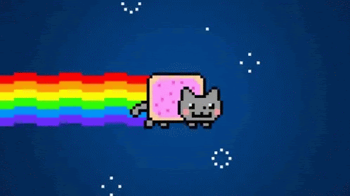 شهر NFTs هي Nyan Cat gif