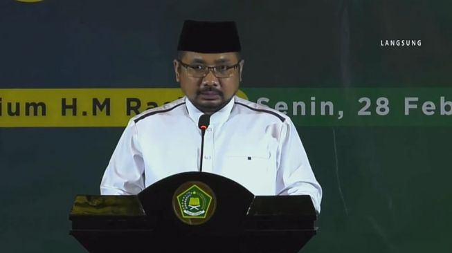 Bela Menag Yaqut soal Polemik Analogi Adzan, Direktur PAI Kemenag: Itu Fitnah!