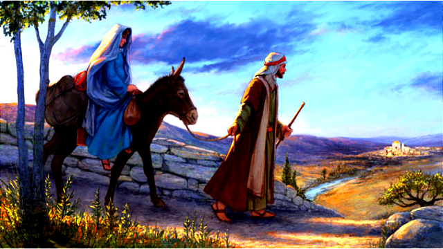 Cesta Panny Márie a svätého Jozefa z Nazareta do Betlehema