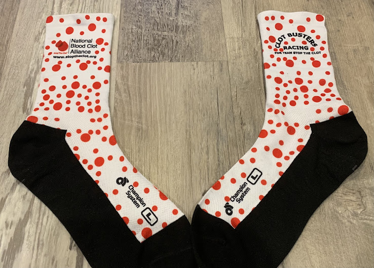 CLOT BUSTER #StopTheClot PERFORMANCE SOCKS - Get Yours at https://shop.stoptheclot.org/