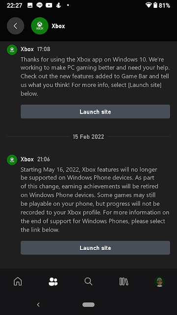 Utilizzi ancora Windows 10 Mobile? Da maggio 2022 niente più Xbox