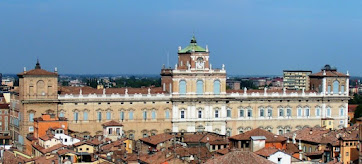 The Baroque 17th century Ducal Palace, which dominates the skyline of the city of Modena