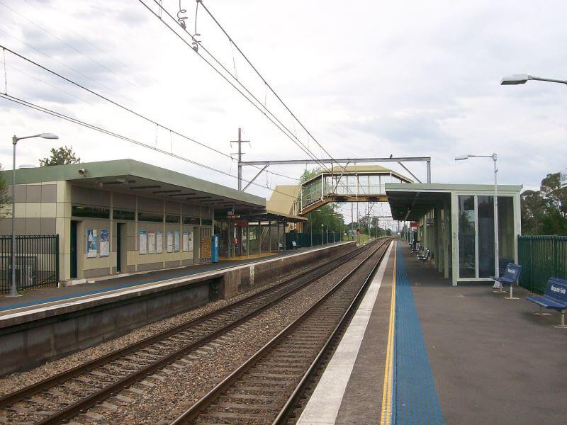 Macquarie Fields Train Station, Australia