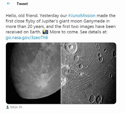 NASA's Juno released a picture of Jupiter's largest moon, know how many moons there are