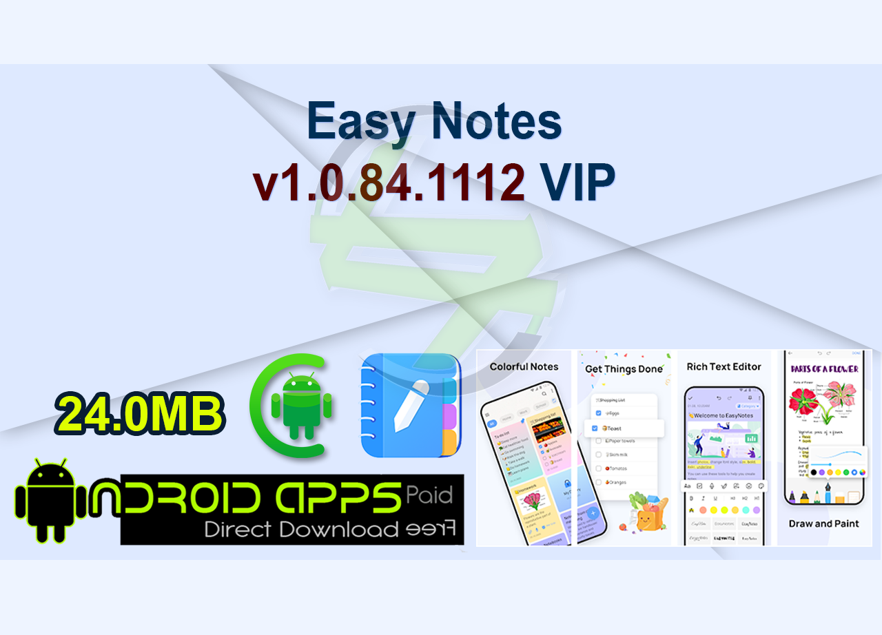 Easy Notes v1.0.84.1112 VIP