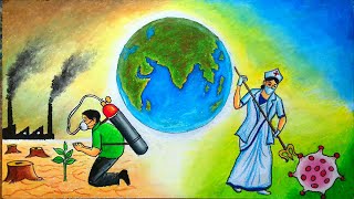 Save Environment Drawing | Drawing Pictures Nature