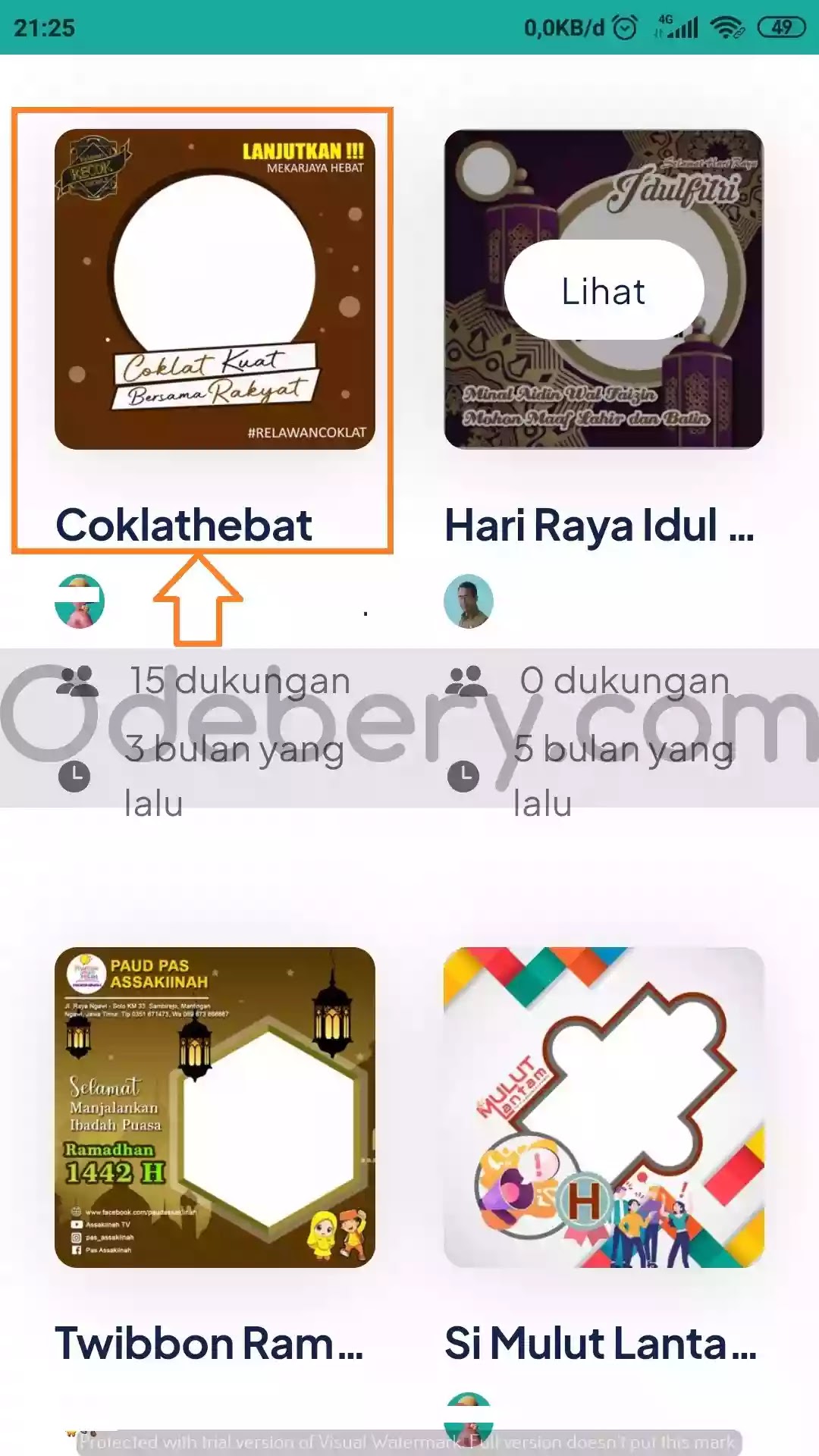 Cara Memasukkan Foto ke Twibbon Tanpa Aplikasi