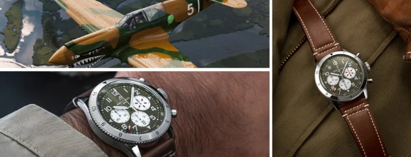 Breitling Super AVI Collection Inspired by WWII Warbirds