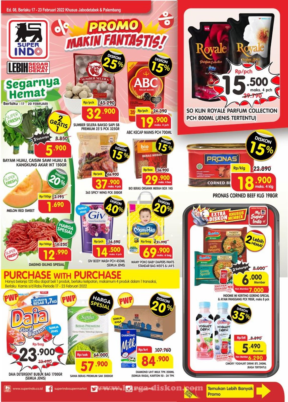 Katalog Superindo Promo Superindo Mingguan 17 - 23 Februari 2022