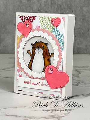 Today is Thursday which means it's time for a 3D Thursday project and a Free PDF Tutorial.  This week I have a sweet treat box using sweet supplies.