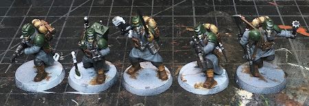 Kill Team Veteran Guardsmen Death Korps of Krieg WIP