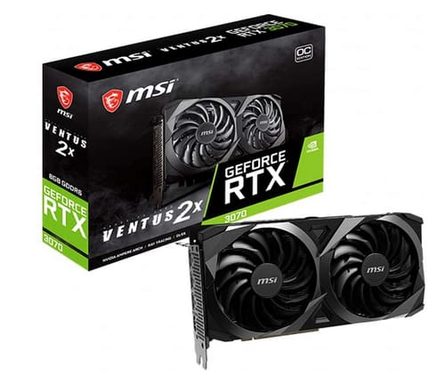 MSI Gaming GeForce RTX 3070 LHR 8GB GDRR6 256-Bit Graphics Card