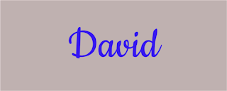 David name signature
