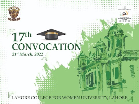 17th Convocation, Lahore College for Women University 