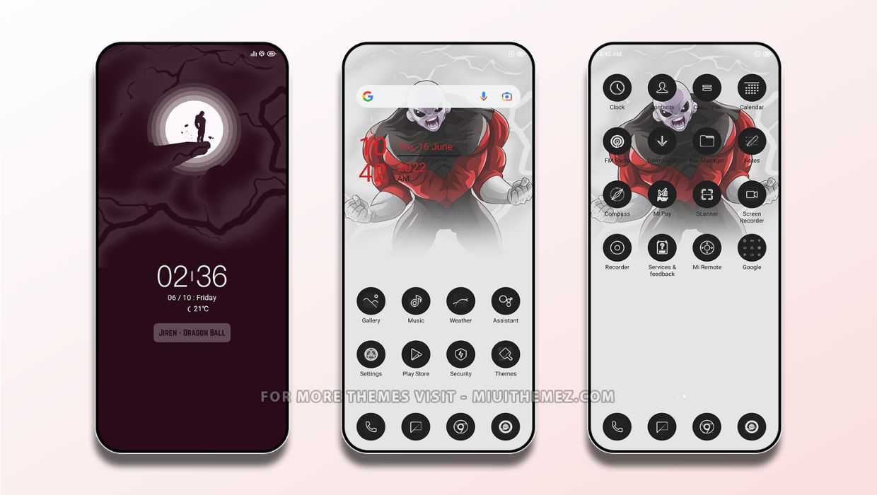 Dragon Ball Super Jiren MIUI Theme