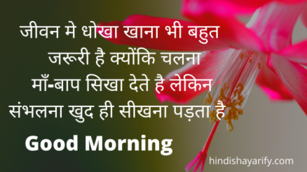Good Morning in Hindi । Good Morning my Love ।  Good Morning Suvichar in Hindi ।  Good Morning Wishes । Good Morning Motivation । Good morning Whatsapp Image ।  Good Morning Shayari । Good Morning Quotes।