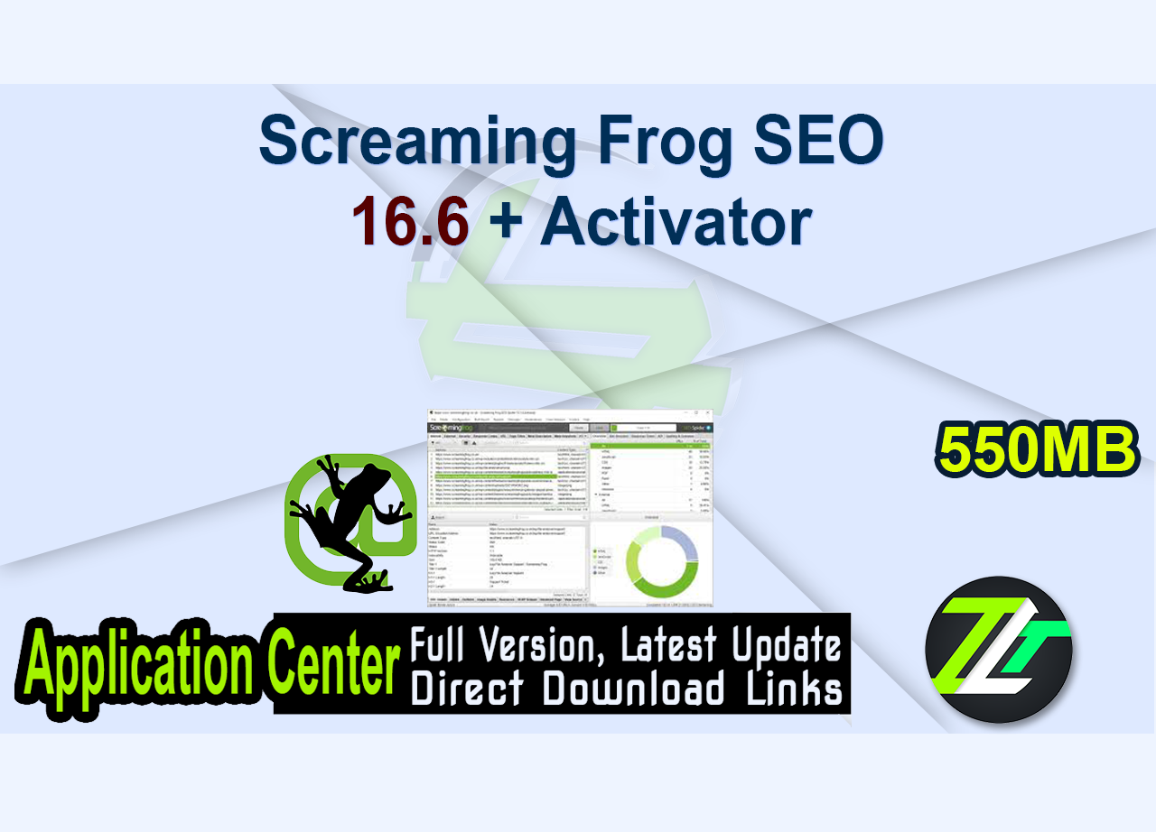 Screaming Frog SEO Spider 16.6 + Activator