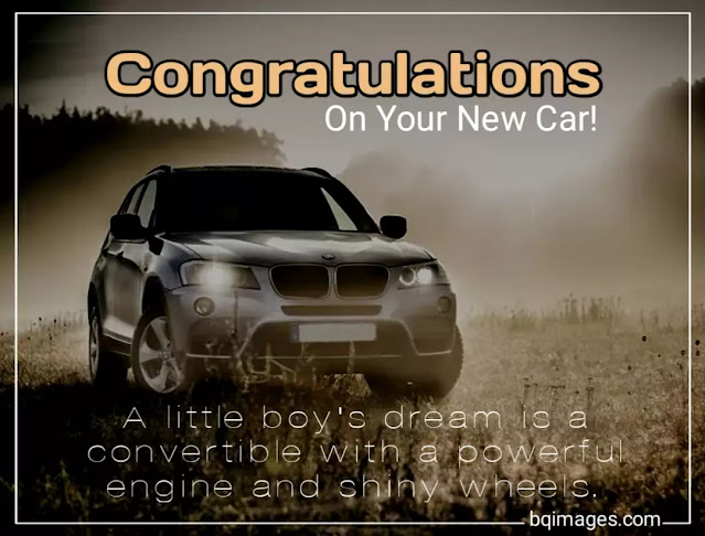 Congratulations on Your New Car Images